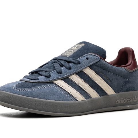 adidas Gazelle Indoor Crew Navy Burgundy - Crew Navy/Gold Metallic/Off White adidas Gazelle Indoor Crew Navy Burgundy - Crew Navy/Gold Metallic/Off White