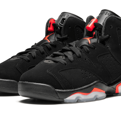 Jordan retro 6 black infrared preschool sales