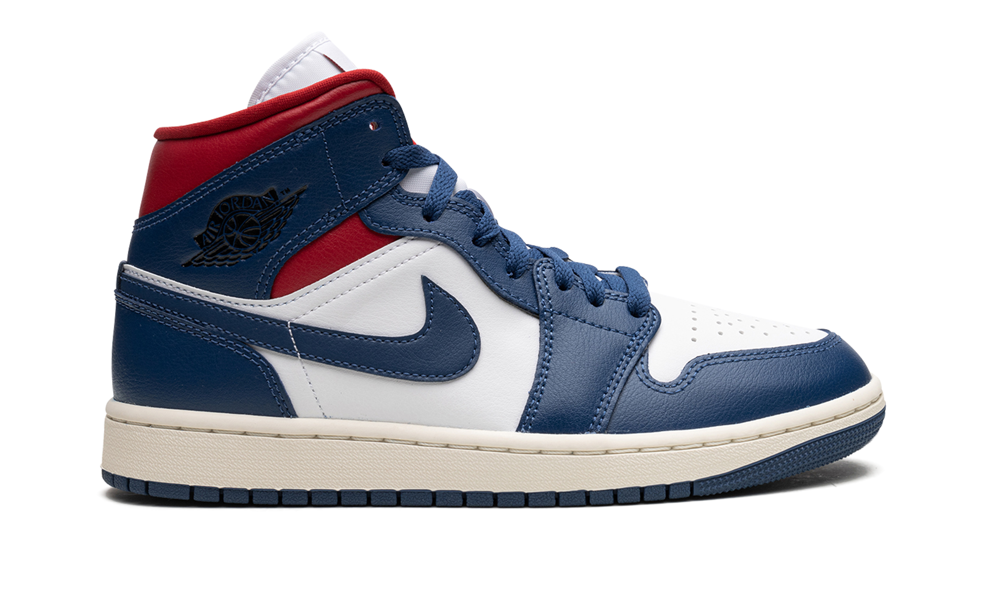 red and blue jordan 1 womens