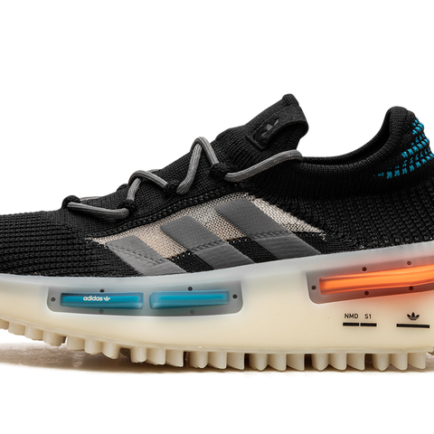 adidas NMD_S1 Shoes - Men's - Core Black Five / Off White