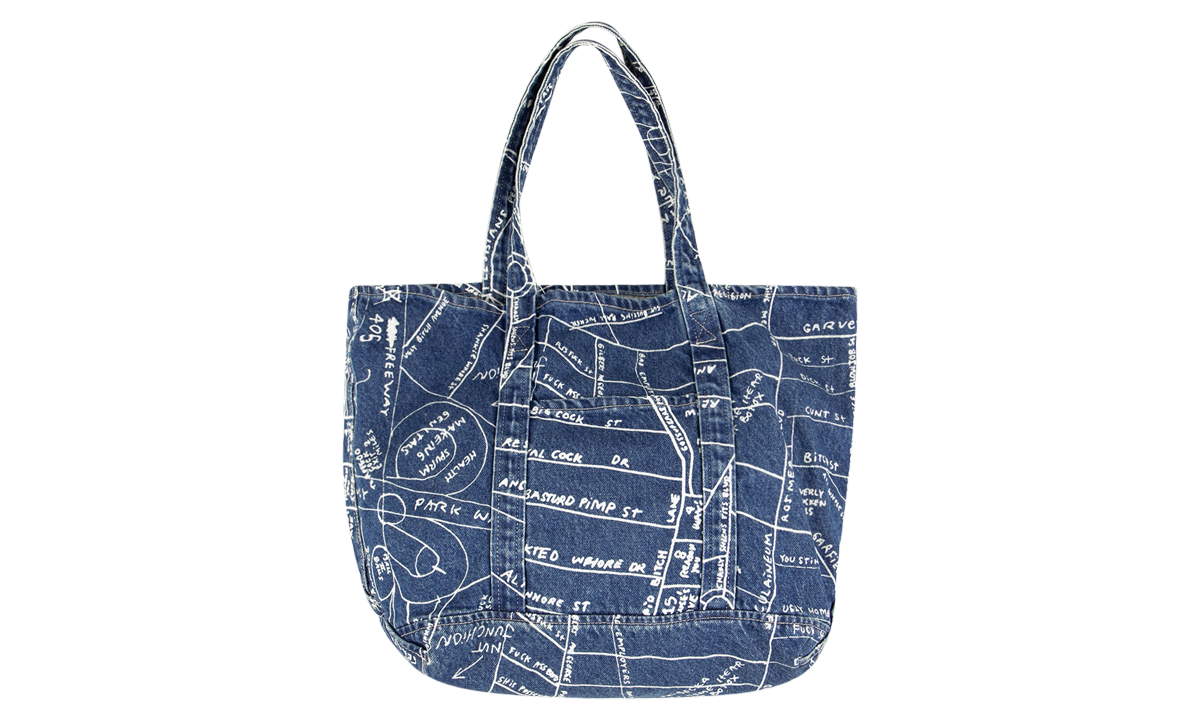 Supreme Gonz Map Denim Tote Supreme 