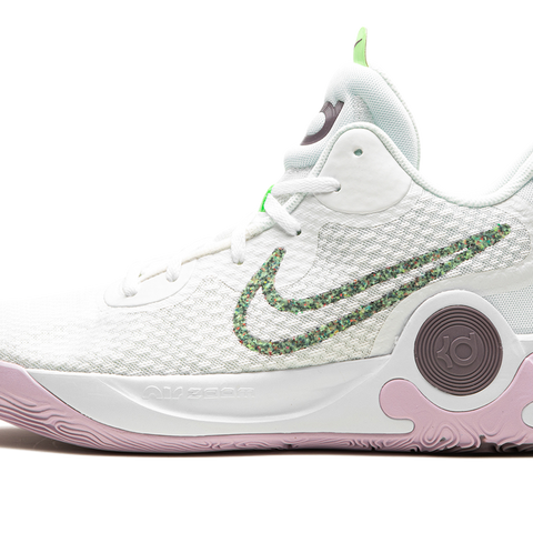 Purple and white kd shoes on sale