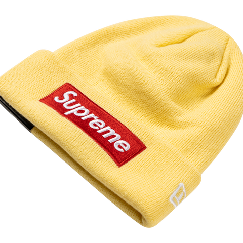 SUPREME New Era Box Logo Beanie 
