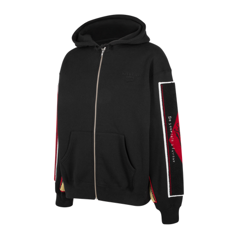 SUPREME Martine Rose Towel Zip Up Hooded Sweatshirt 
