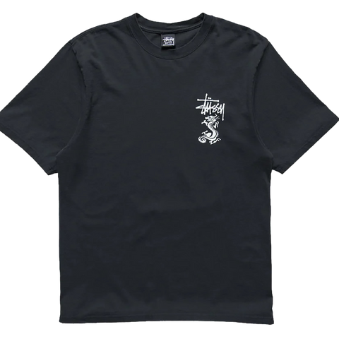 STUSSY Double Dragon Pigment Dyed Tee 
