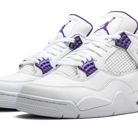 Retro Jordan Iv Purple Purple And White 4s JORDAN Air Jordan Retro