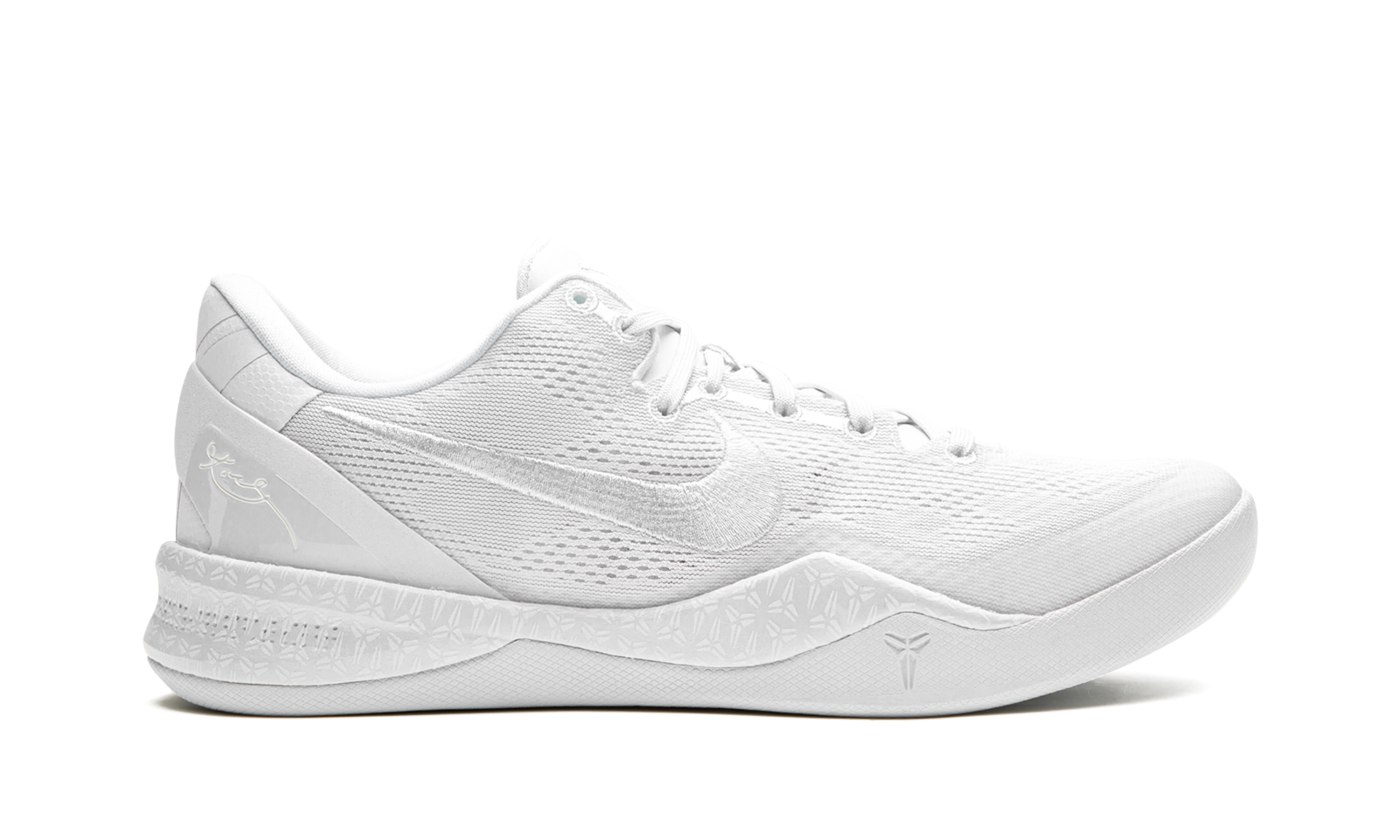 white kobe 8s