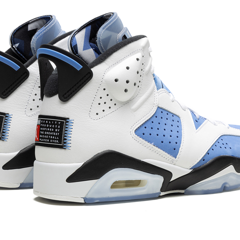 Nike air jordan 6 unc sales