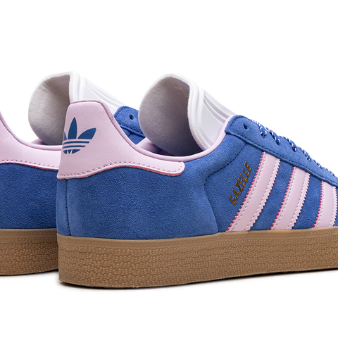 adidas Originals Sneakers 'Gazelle' Female Blue Logo Print Size 4