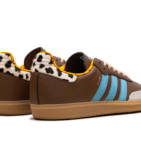 adidas Disney Pixar Toy Story Samba OG Shoes - Kids - Preloved Brown / Preloved Blue / Alumina