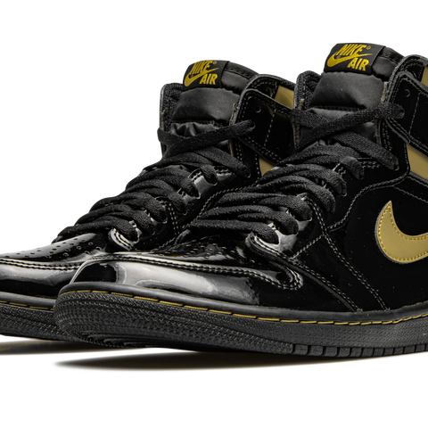 JORDAN Air Jordan 1 Retro High OG Black Metallic Gold Stadium Goods