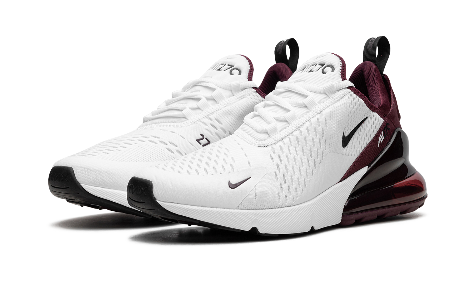 nike air max 270 pink and maroon