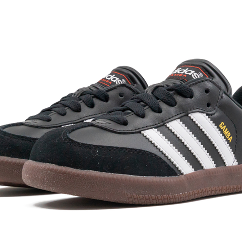 adidas Kids Samba Classic, Black-White / 11.5K