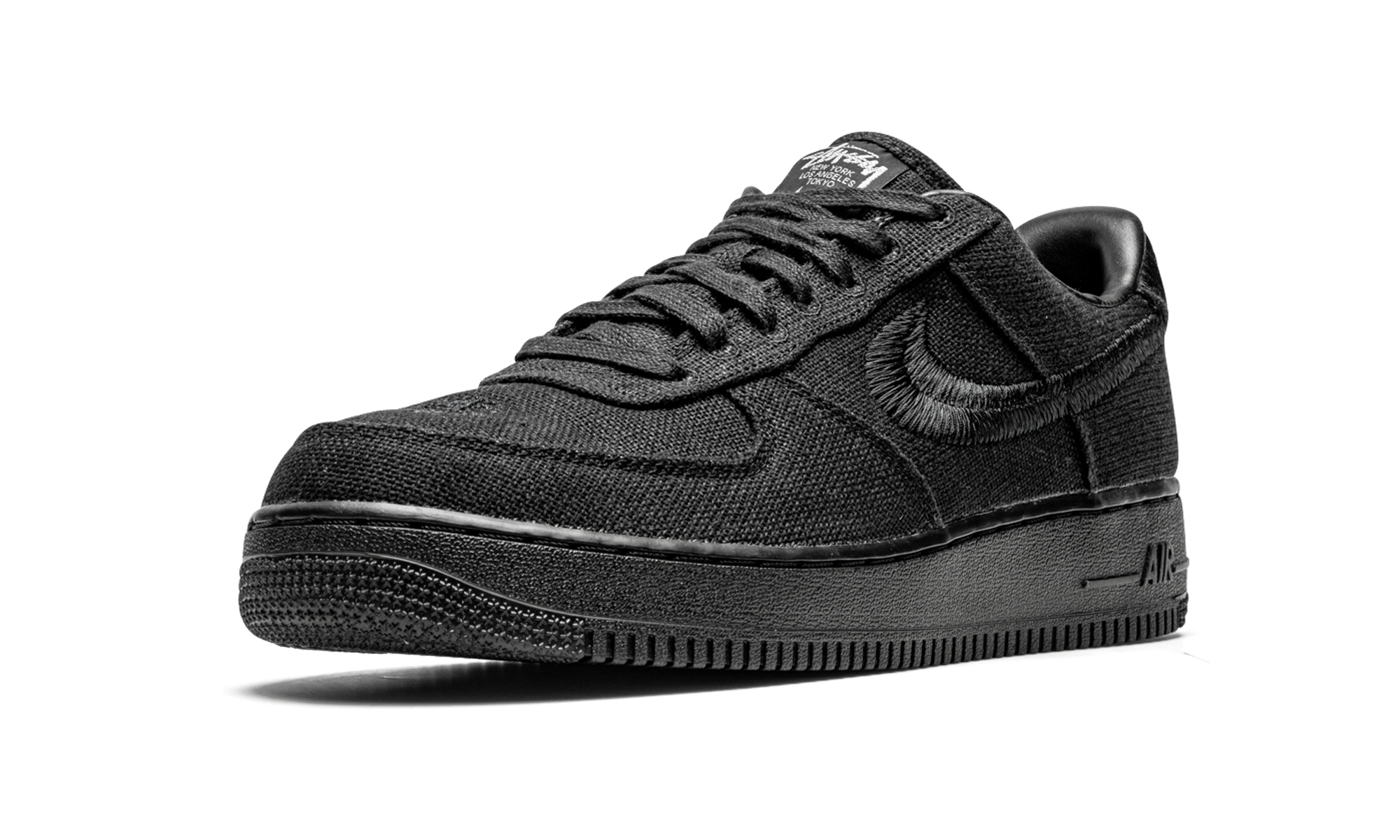 nike stussy af1 black