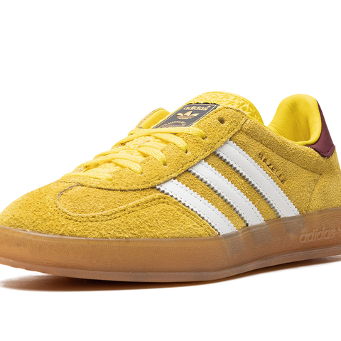 Bright yellow adidas sales