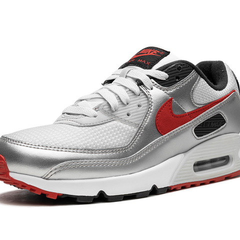 Nike Men’s Air Max 90 “Icons-Silver Bullet” Running Shoes Nike Air Max 90 Icons Silver Bullet Mens Running Shoes Size  main image 4