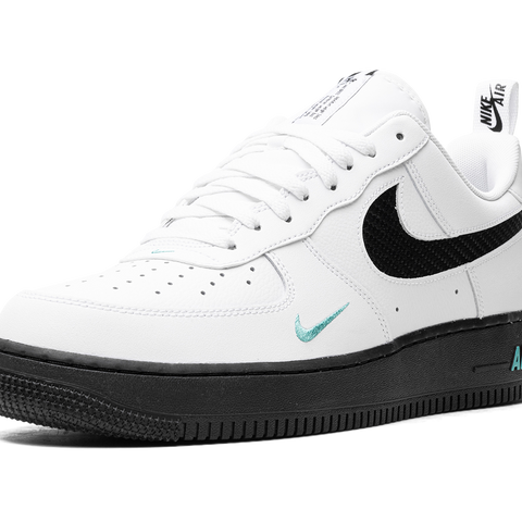 Nike Low-Top Sneakers in White, Teal & Black Nike Dunk Low Teal White Black Sneakers, Lace Up, Men, New  main image 2