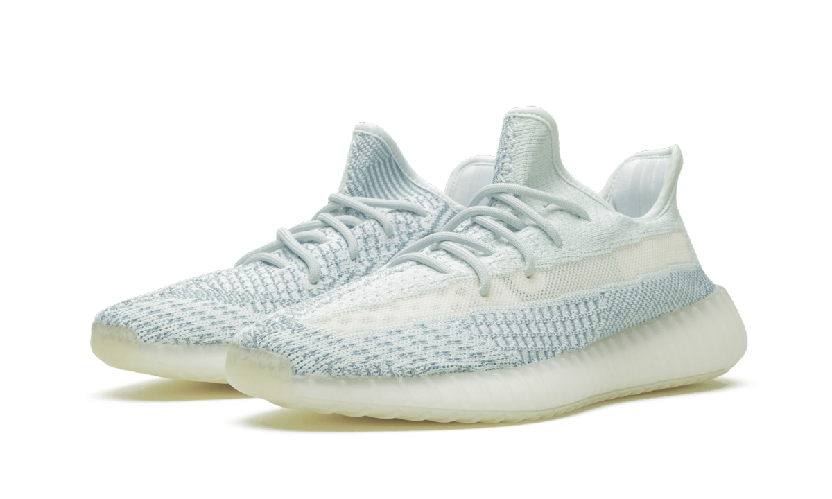 yeezy 350 cloud white reflective
