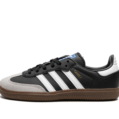 adidas Samba Vegan Shoes - Kids - Cloud White / Gum