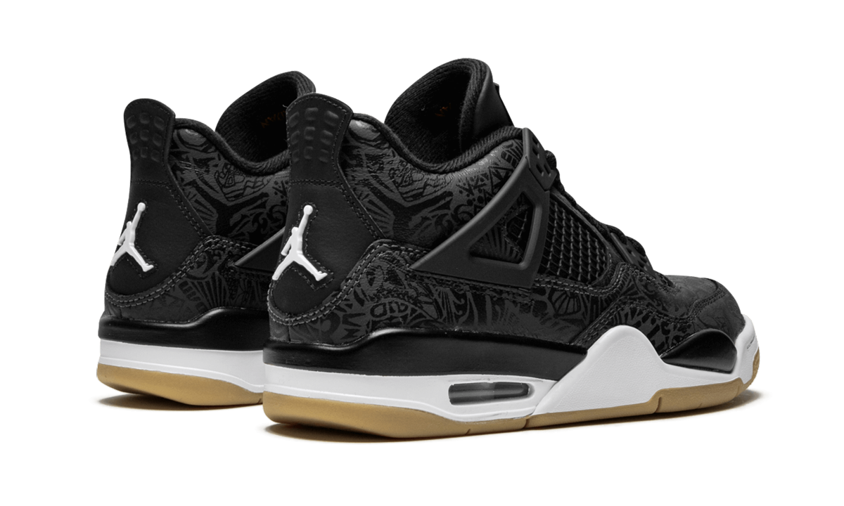 jordan 4 laser black gum