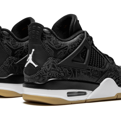 Air Jordan 4 Retro Se GS Laser Black Gum CI2970 001 Stadium Goods