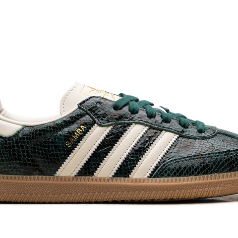 Women's adidas Samba OG Cream White/Collegiate Green / 8.5