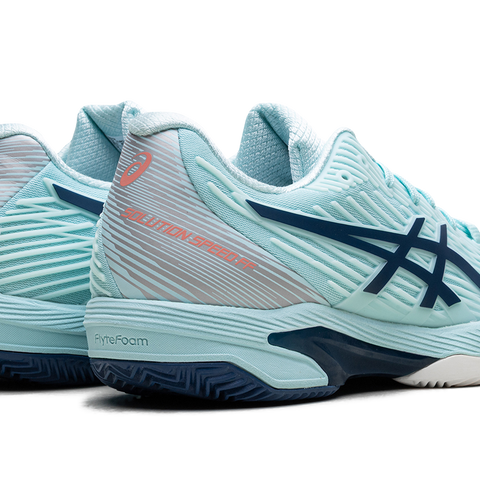 Asics SOLUTION SPEED FF 2 Women Tennis Shoes Clear Blue/Light Indigo size 9.5 B Amazon.com | ASICS Solution Speed FF 2 Clay Tennis Shoes for  main image 3