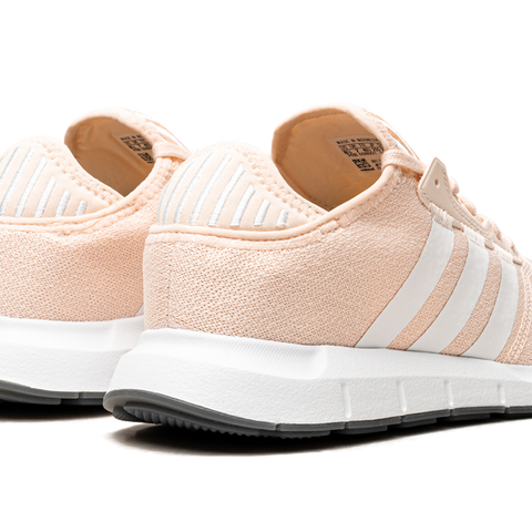 adidas Swift Run x Pink Tint/White Women's Shoes, Size: 6
