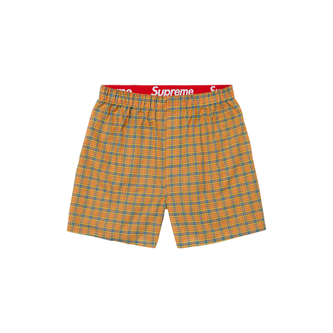SUPREME Hanes Plaid Boxers (4 Pack) 