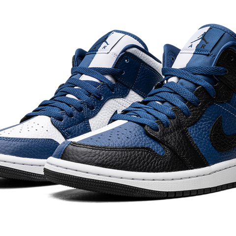 ウィメンズ Nike Air Jordan 1 Mid Split French Blue (Women's) JORDAN JORDAN 1 MID SPLIT WMNS