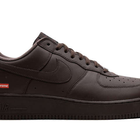 NIKE Air Force 1 Supreme Mini Box Logo Brown Stadium Goods