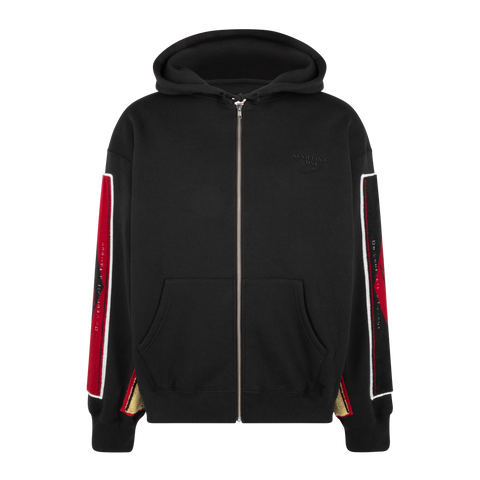 SUPREME Martine Rose Towel Zip Up Hooded Sweatshirt 