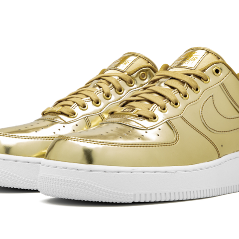 Air force metallic gold shop
