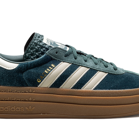 Womens adidas Originals Gazelle Bold Mineral Green/Putty Grey