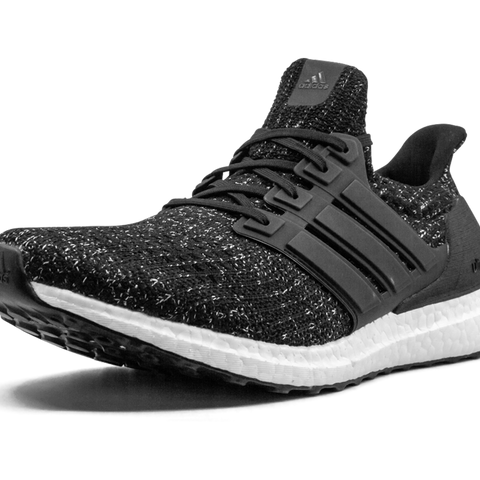Ultra boost black white speckle hotsell