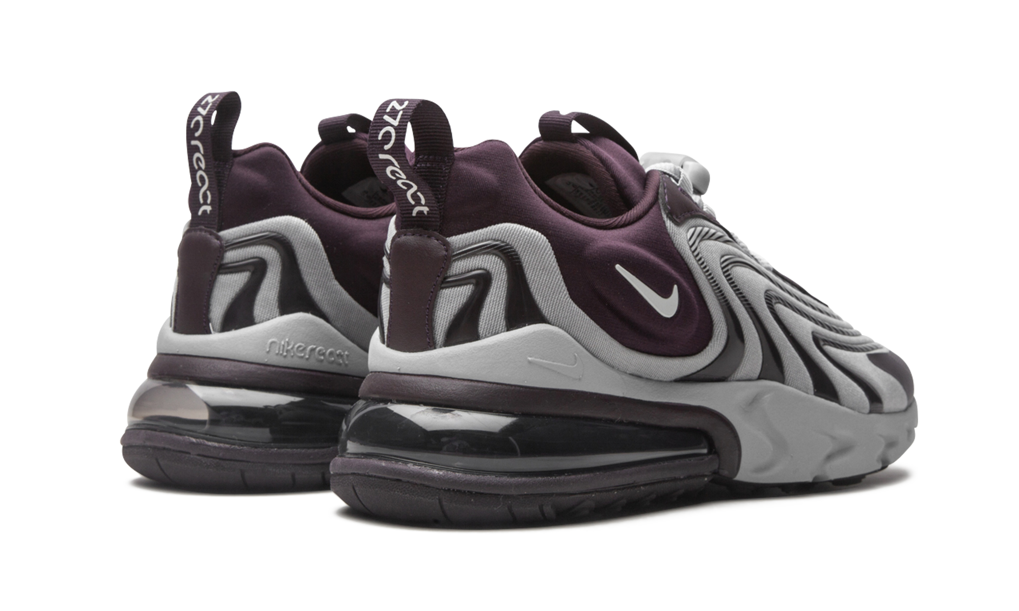 nike air max 270 react burgundy ash