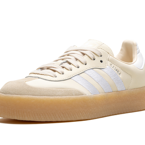 adidas Sambae Sneaker in Wonder White/White/Silver at Nordstrom, Size 8.5