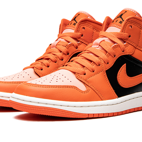 Air jordan orange and black sales