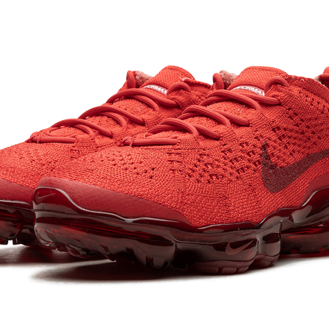 Red flyknit vapormax sales