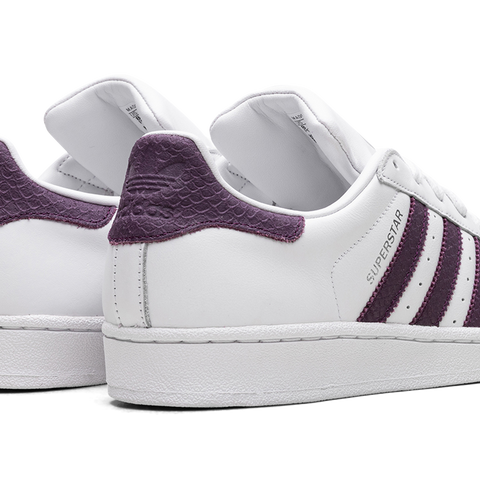 adidas Originals Superstar Shoes White/Red Night/Silver Metallic