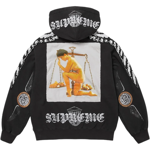 SUPREME Wings Zip Up Hooded Sweatshirt SUPREME Wings Zip Up Hooded Sweatshirt