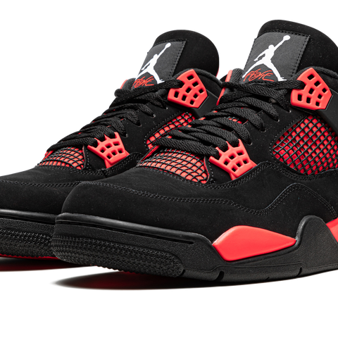 Jordans 4s red sales
