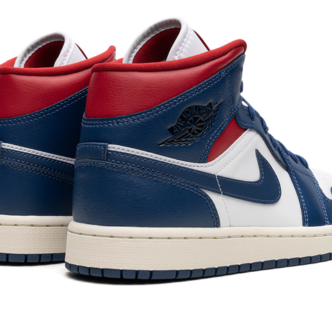 JORDAN AIR JORDAN 1 MID WMNS Blue Red Stadium Goods