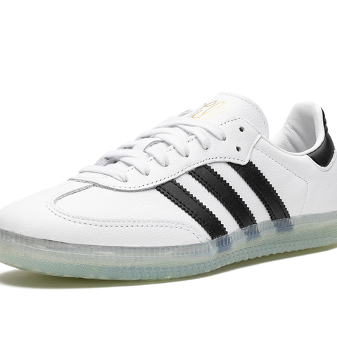 adidas gazelle silver green womens JASON DILL X SAMBA PATENT LEATHER "WHITE"  Social Status