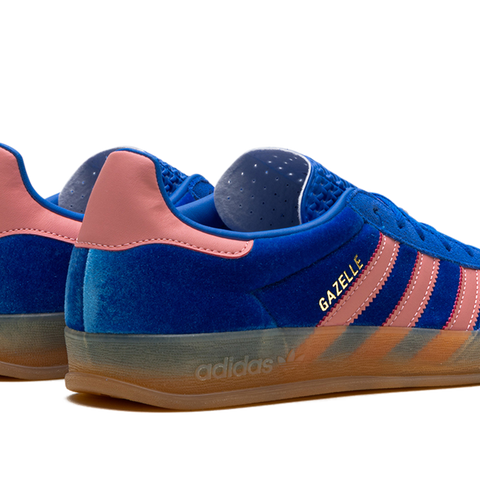 adidas Originals Blue & Pink Gazelle Indoor Sneakers