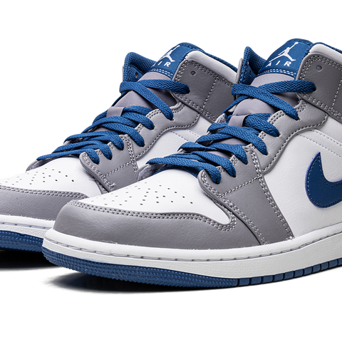 Blue jordan 1 mid on sale