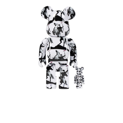 MEDICOM TOY - Bearbrick HIGHWAYMAN 100％ &amp; 400% Medicom Toy BE@RBRICK Bearbrick 400% + 100% HIGHWAYMAN