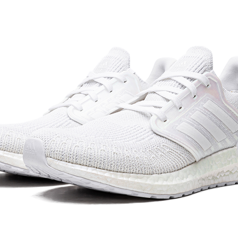 Adidas ultra boost 20 white mens hot sale