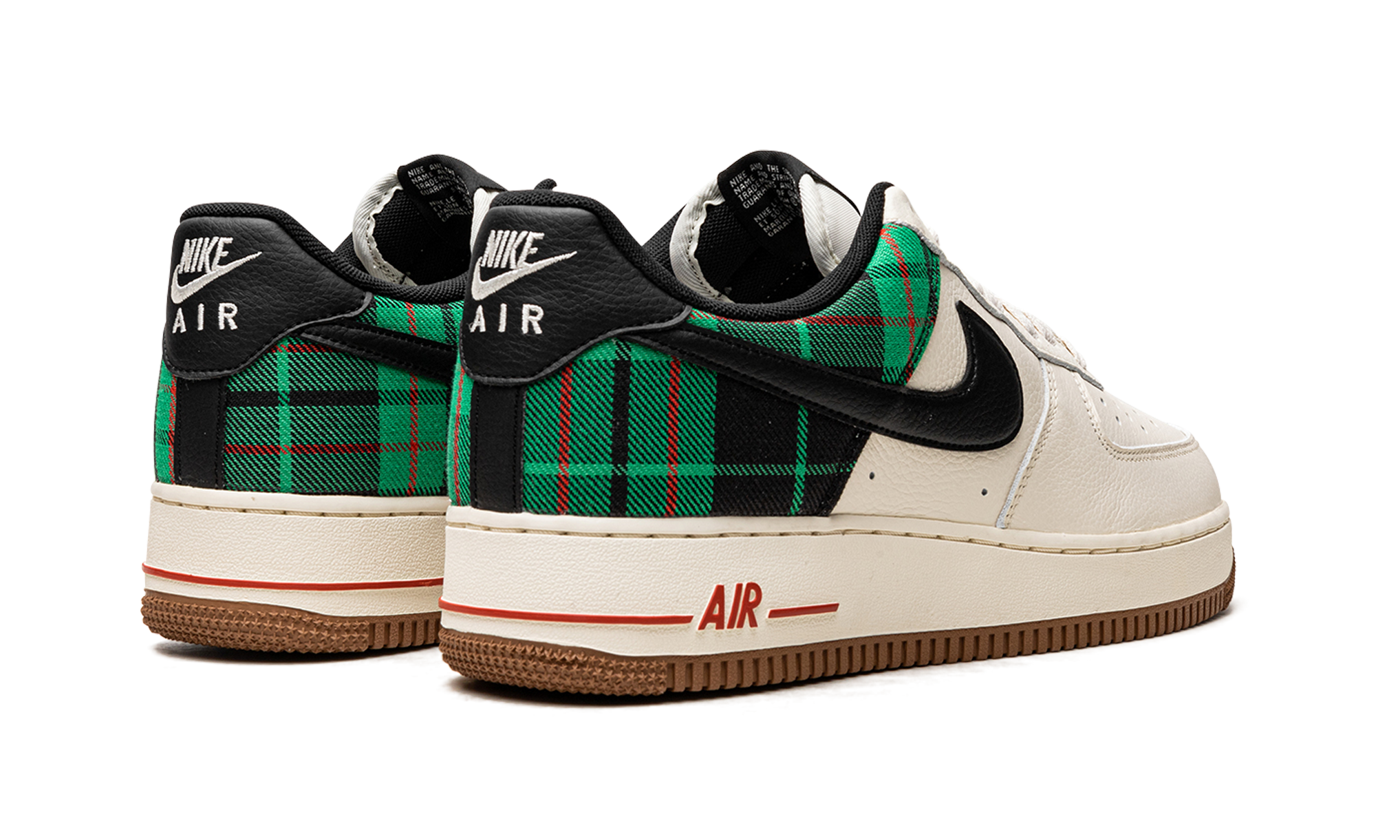 air force 1s plaid