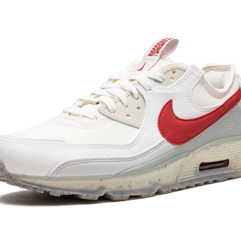 Red and white nike air max 90 shop